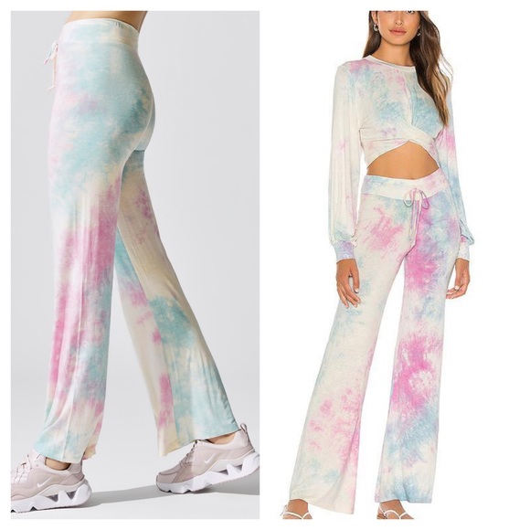 Beach Riot Lounge Pant Tie Dye Pastel - Picture 3 of 7